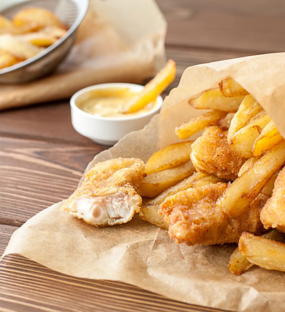 Fish and chips fast food