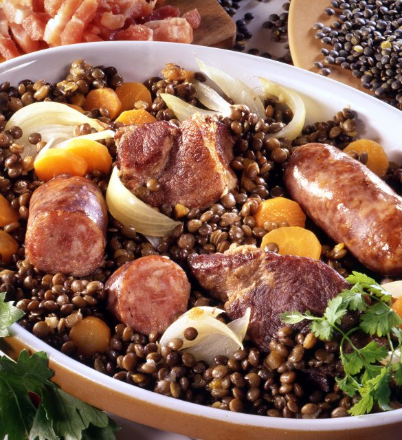 petit sal aux lentilles