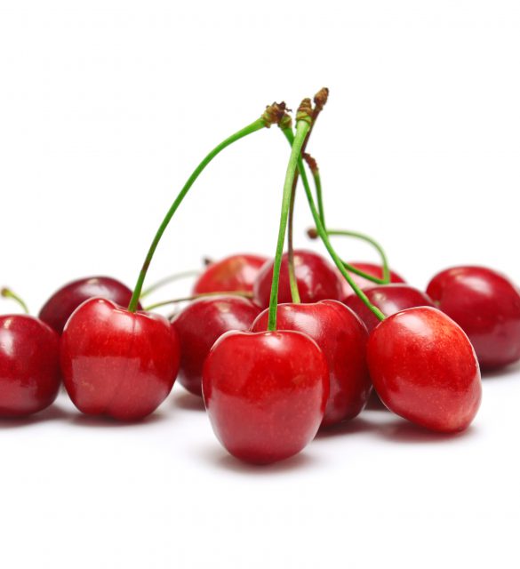 Cherry on white background Cherry on white background