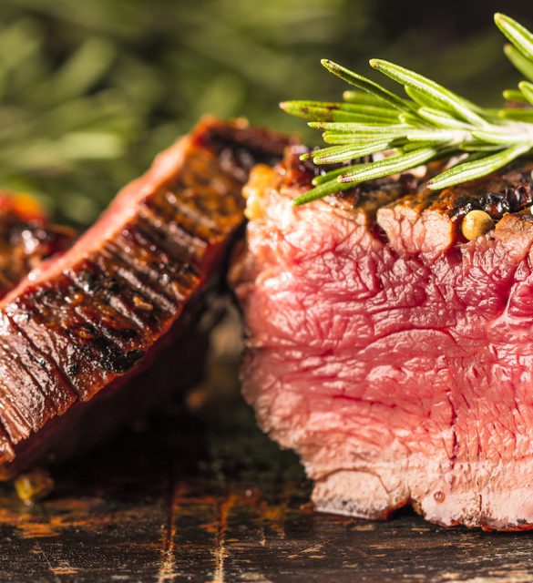 Filetfleisch vom Grill (Grillzeit) Filetfleisch vom Grill (Grillzeit)